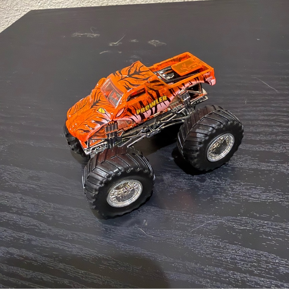 Orange Tiger Prowler Monster Truck Toy Diecast‎ Vehicle Kids